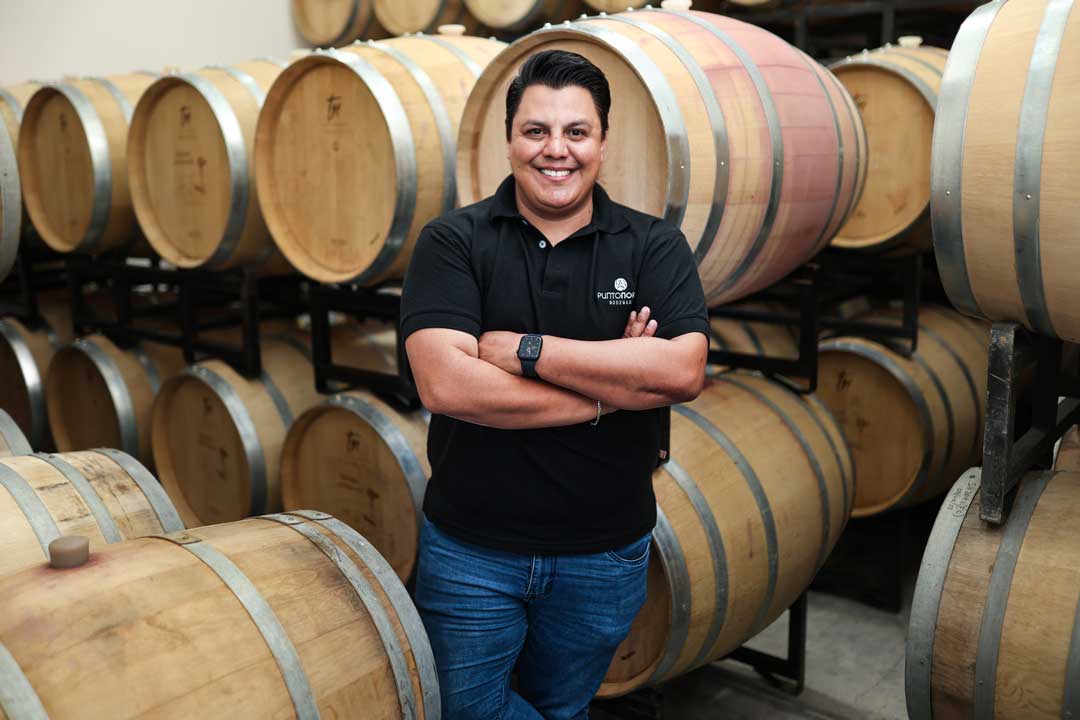 Paco Carranza, propietario de la Bodega Punto Norte