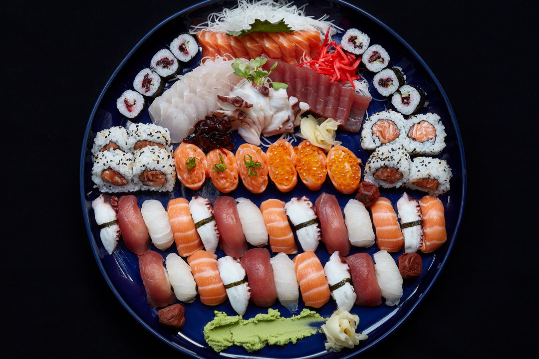 Sushi del Living Lounge Bar & Sushi del hotel Renaissance São Paulo