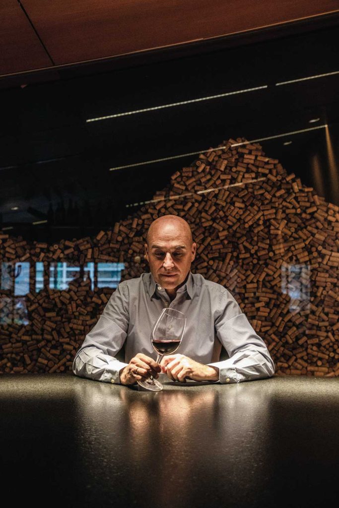 La inspiración de Jesús Díez para dedicarse al mundo del vino es gracias a su padre