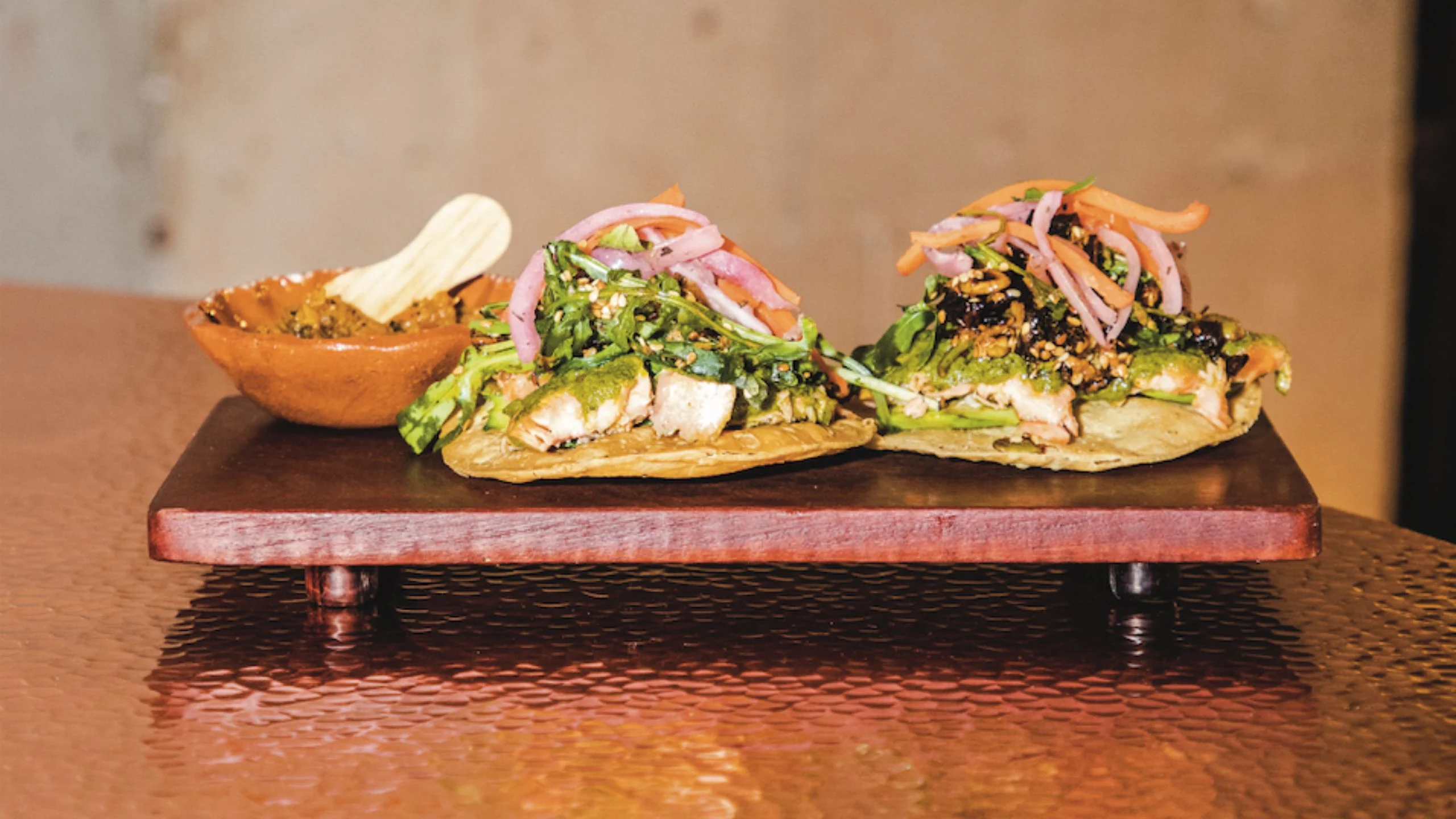 Recetas con trucha: Tostadas San Pancho