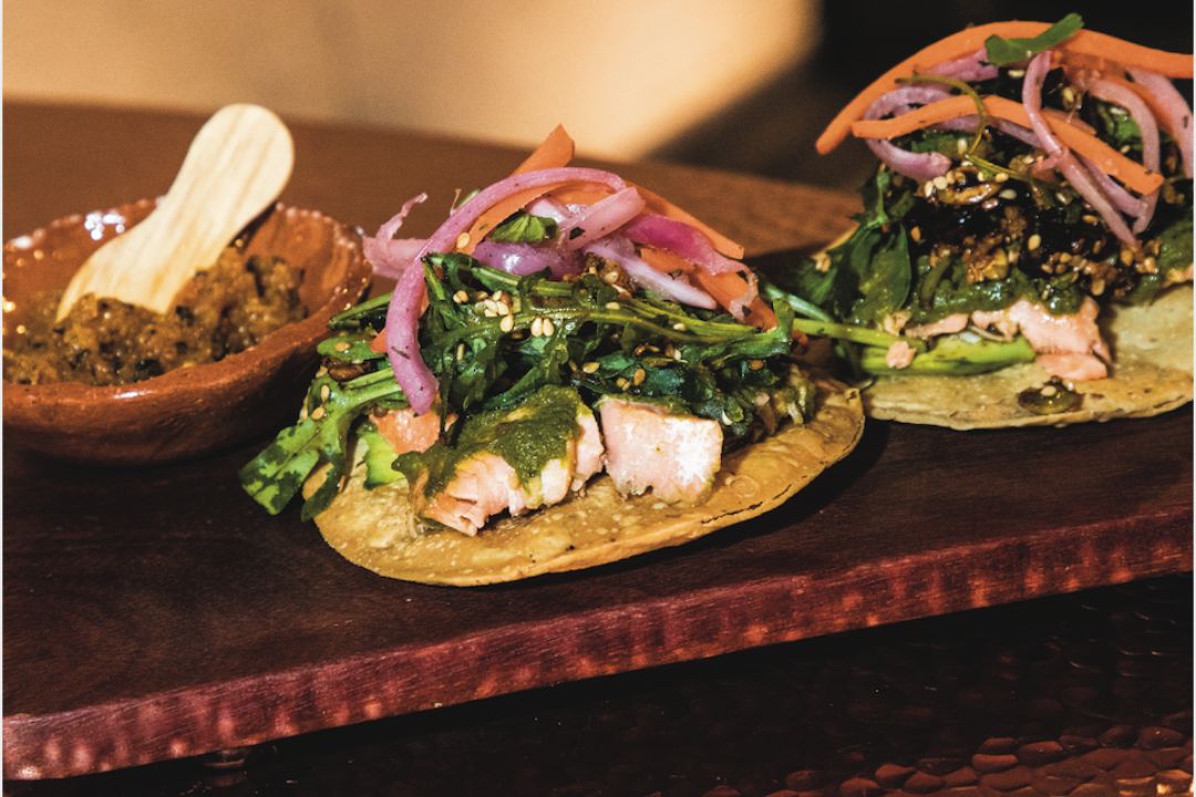 Recetas con trucha: Tostadas San Pancho