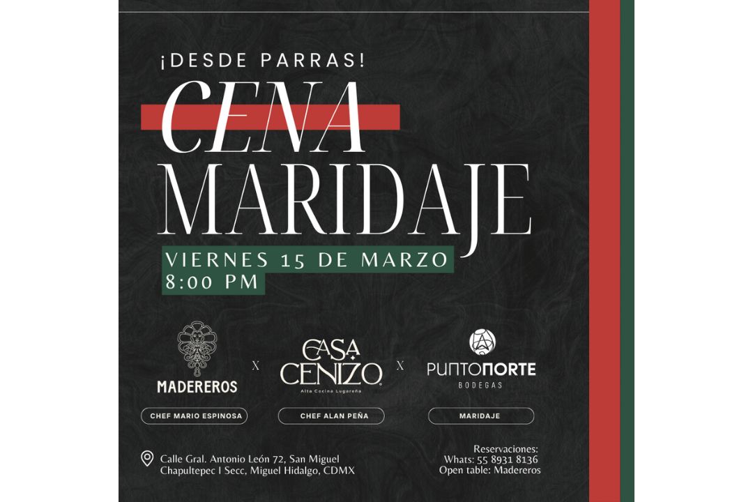 Agenda Food & Wine del 14 al 17 de marzo