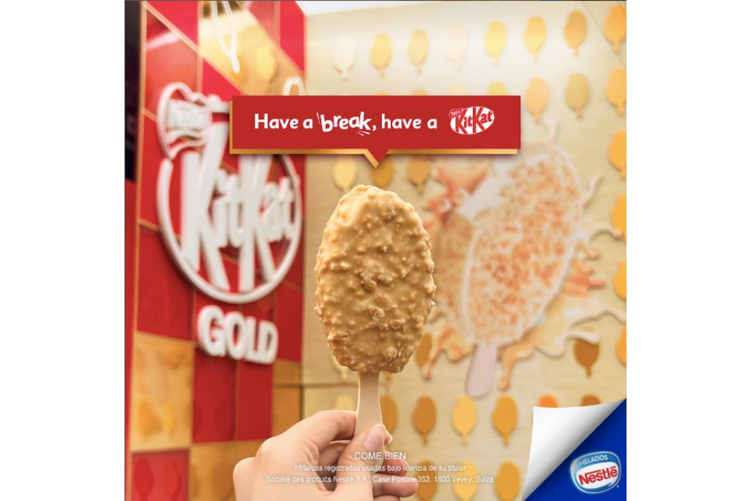 Kit Kat Gold de Helados Nestlé, la mejor paleta para ese golden break 