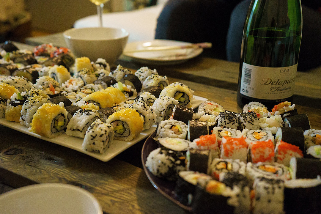 Qué vinos maridar con sushi