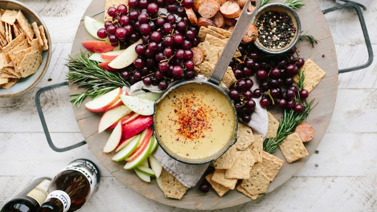 Fondue clásica de queso suizo