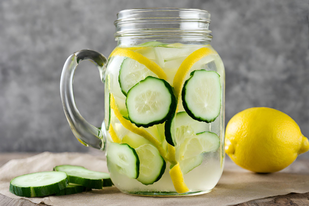 Gazpacho de pepino vegetariano perfecto para el calor