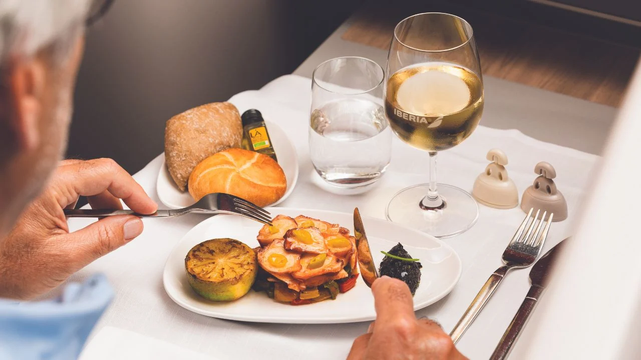 Un restaurante top a 30,000 pies de altura