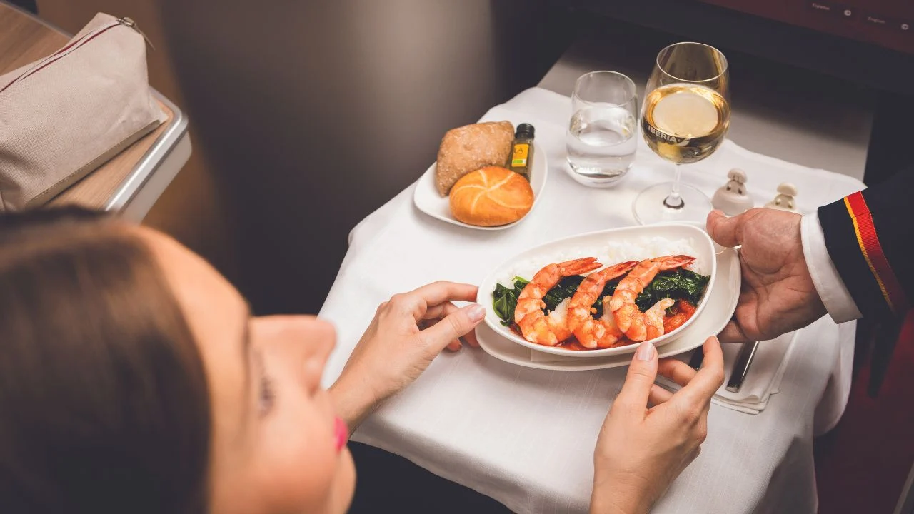 Un restaurante top a 30,000 pies de altura