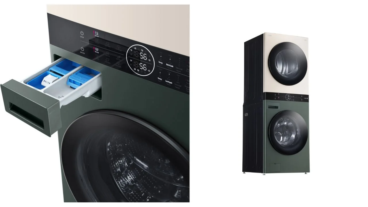 Optimiza tu espacio y tiempo con la LG Washtower