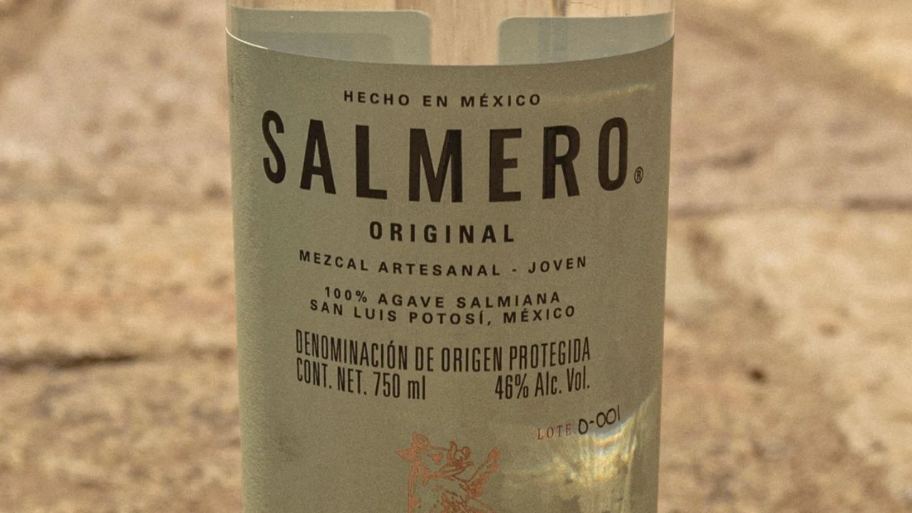 Etiqueta de Mezcal Salmero | Foto: Cortesía