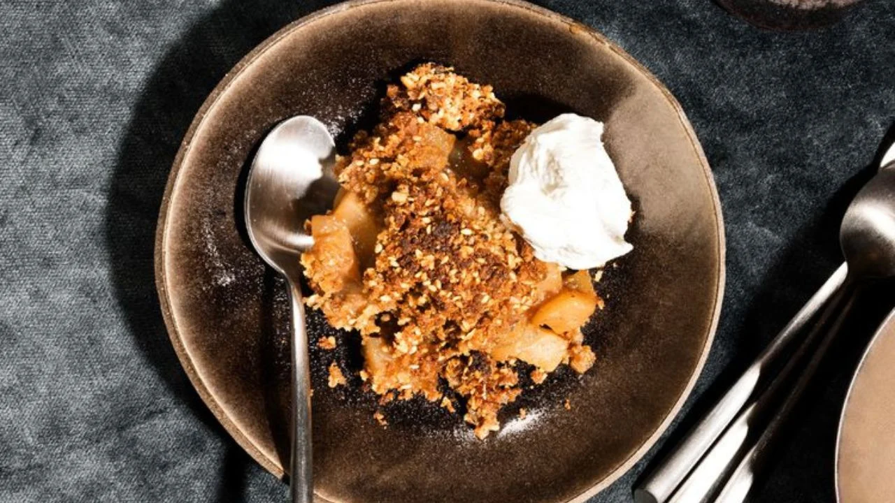 Prepara este crumble de pera para las tardes lluviosas Prepara este crumble de pera para las tardes lluviosas