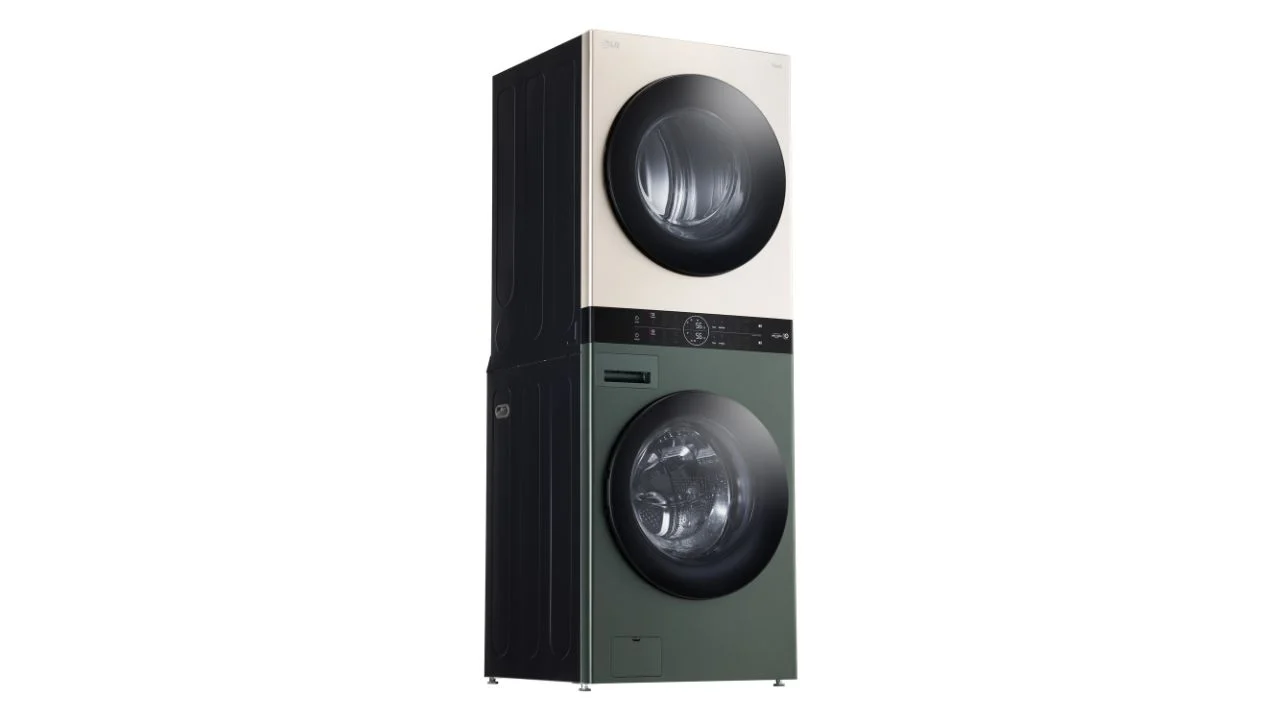 LG Washtower: La fusión del diseño minimalista con la inteligencia artificial