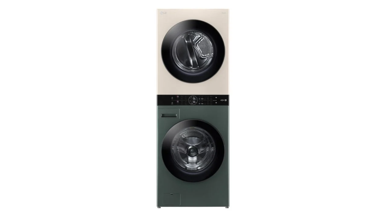 LG Washtower: La fusión del diseño minimalista con la inteligencia artificial