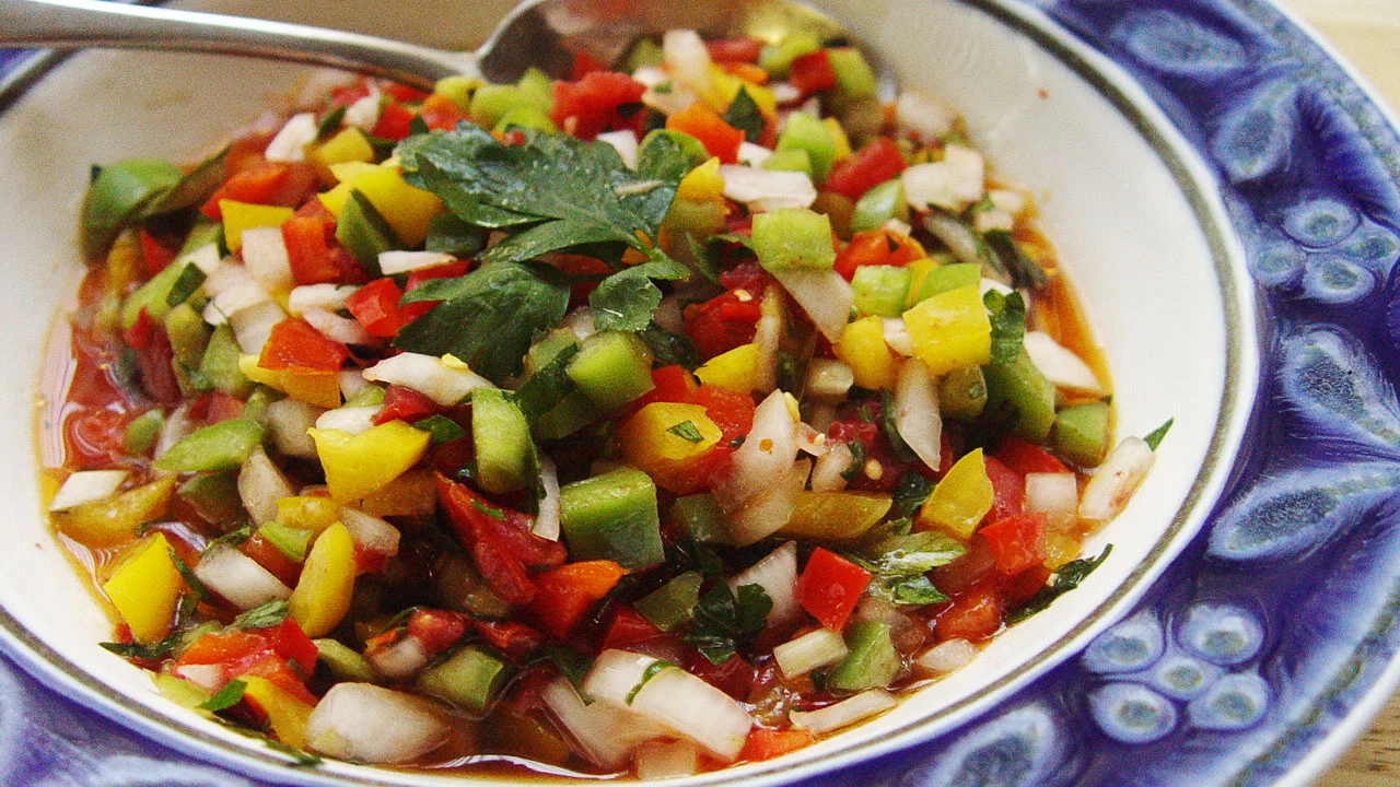 Receta de salsa criolla, de La Cabrera México