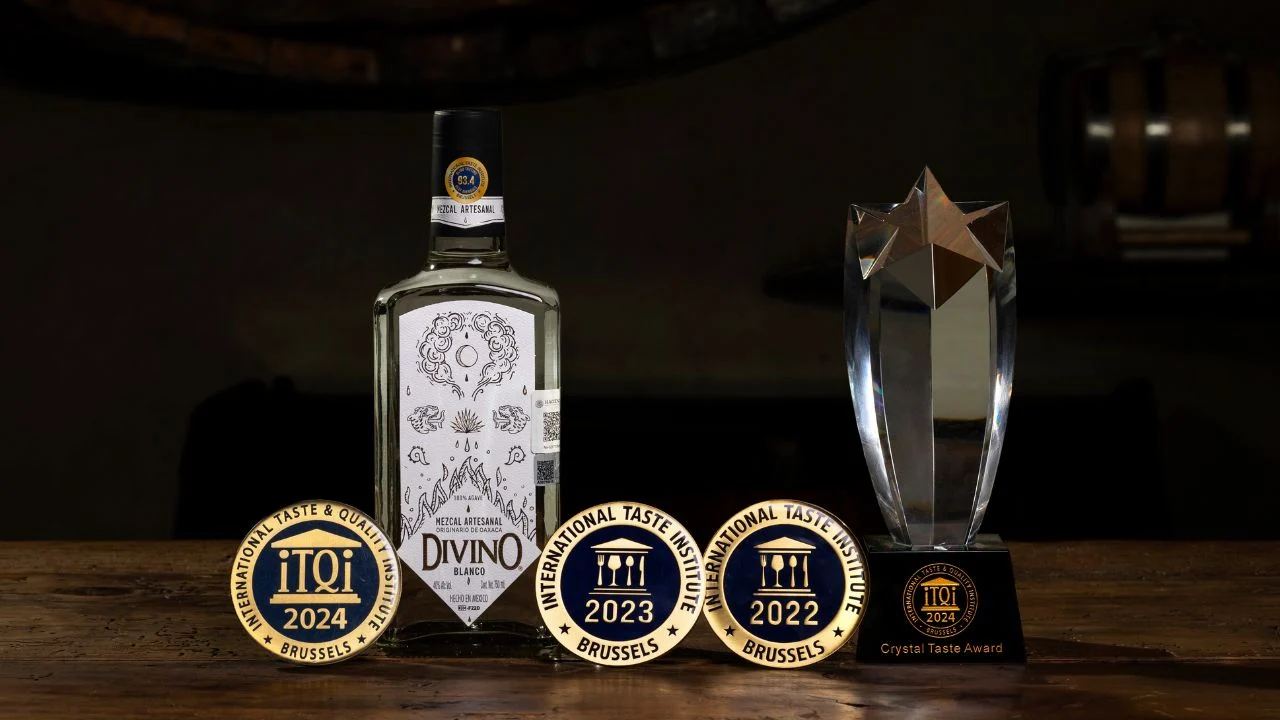Conoce el único mezcal mexicano que ha obtenido el Crystal Taste Award