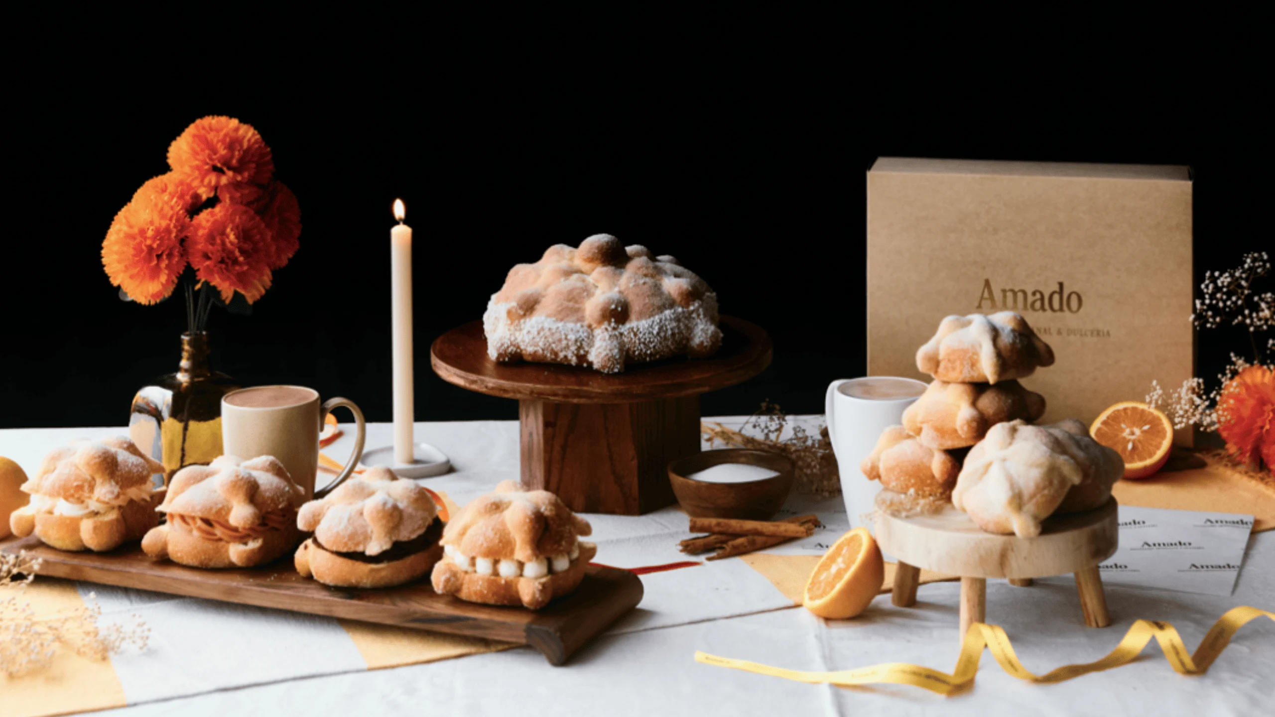 Pan de muerto: tradición y sabor artesanal en Amado