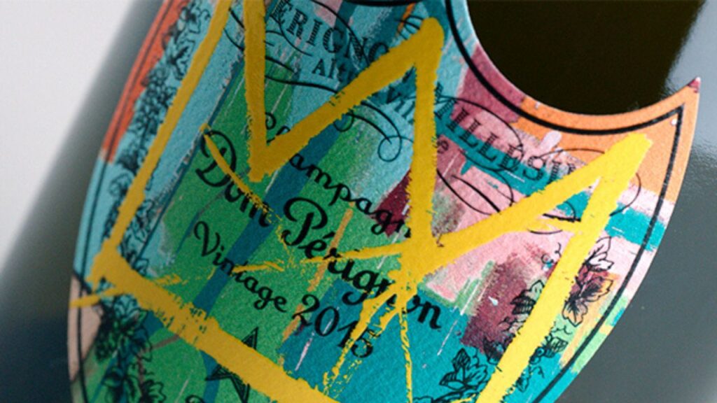 Arte y burbujas: Dom Pérignon rinde tributo a Jean-Michel Basquiat
