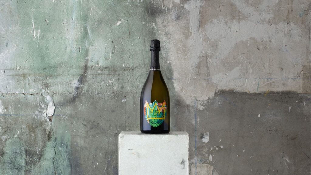 Arte y burbujas: Dom Pérignon rinde tributo a Jean-Michel Basquiat