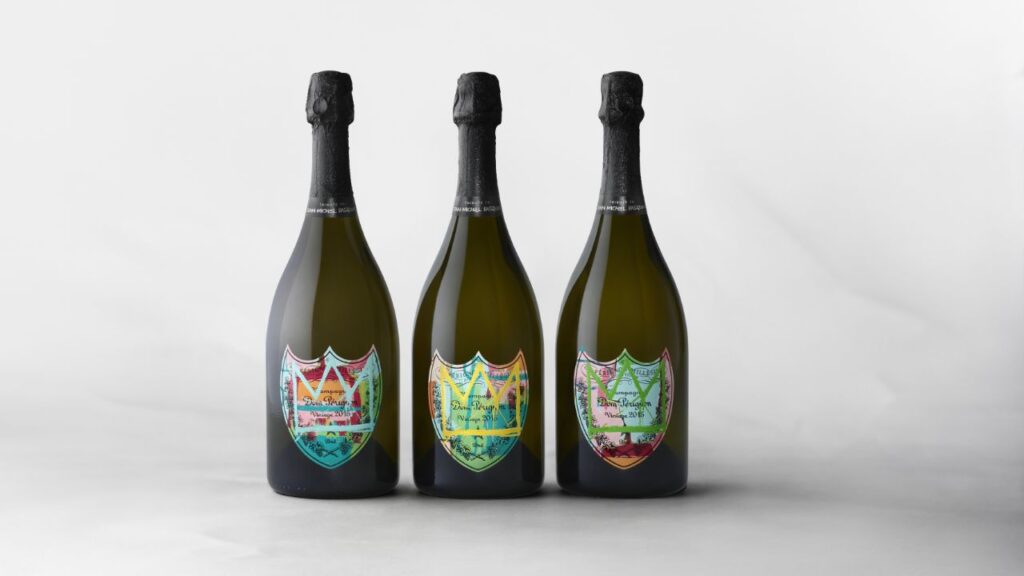 Arte y burbujas: Dom Pérignon rinde tributo a Jean-Michel Basquiat