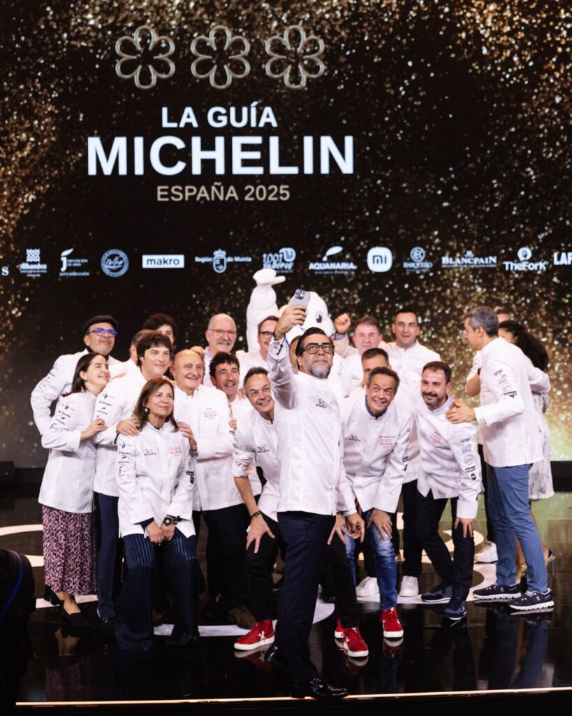 Michelin España premia el talento masculino con Estrellas diseminadas por el territorio nacional