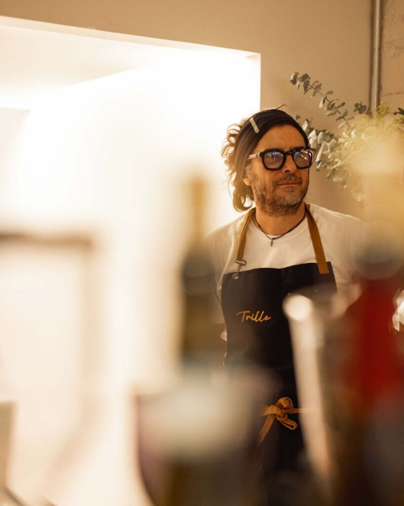 Trillo y la pasión por cocinar