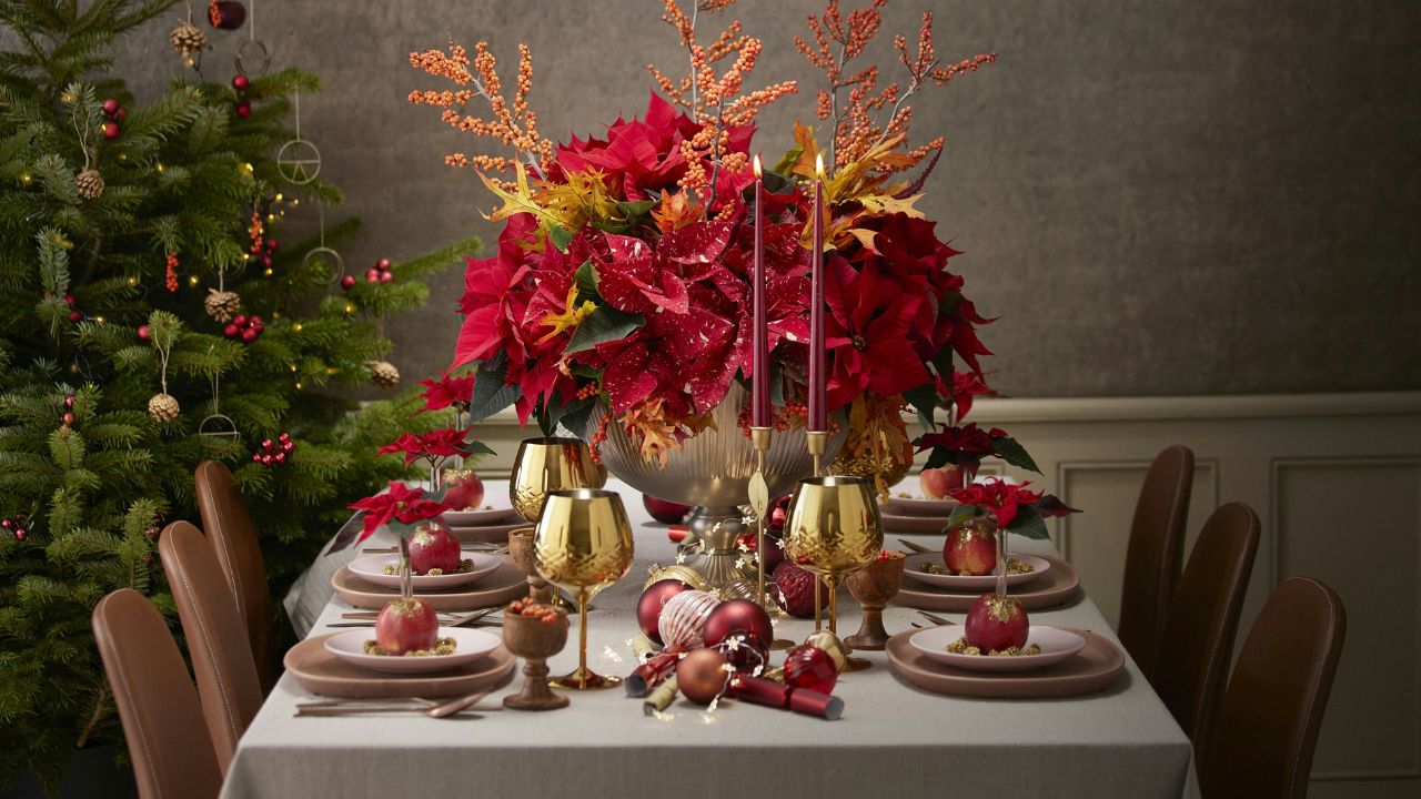 Cómo decorar tu mesa en Navidad sin gastar mucho