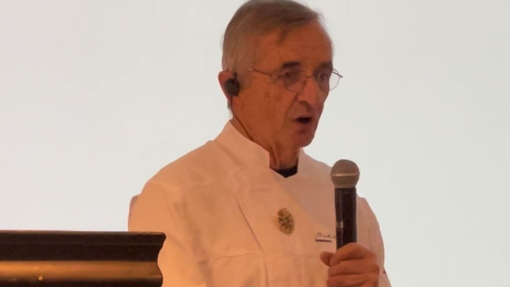 El chef Michel Bras recibió un homenaje en México