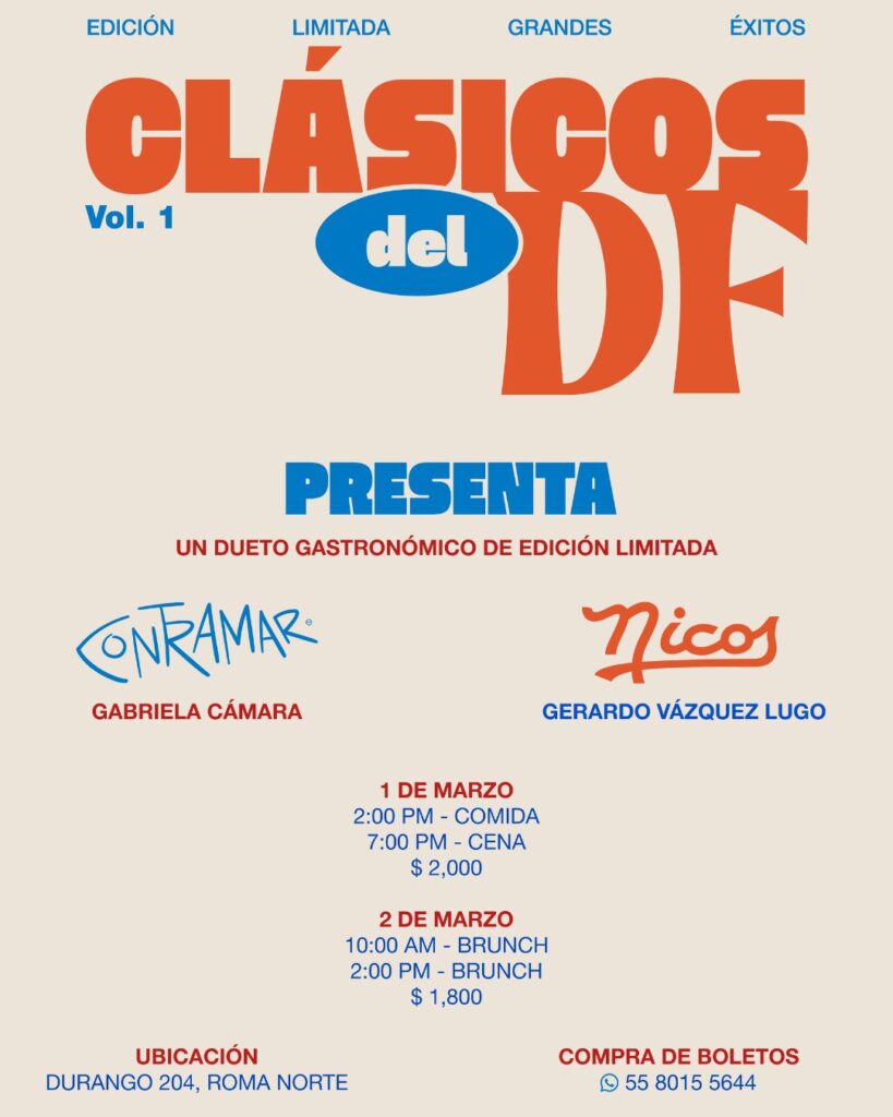 Agenda Food and Wine del 27 de febrero al 02 de marzo