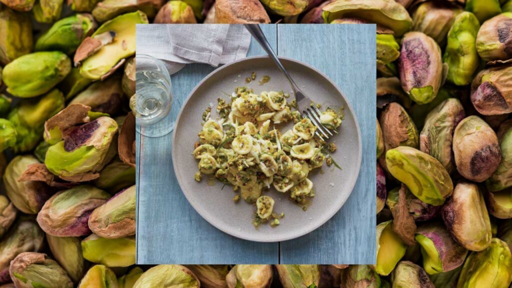 ¿Antojo de pasta? Prueba este Orecchiette con pesto de pistache