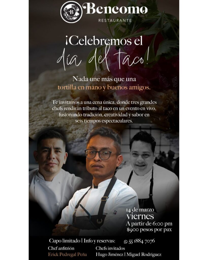 Agenda Food & Wine del 13 al 16 de marzo