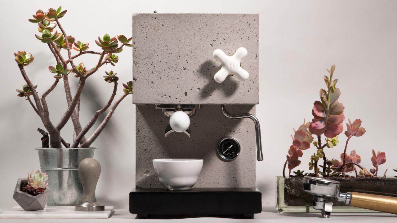 Expreso Concrete: la cafetera brutal de AnZa Expreso Concrete: la cafetera brutal de AnZa