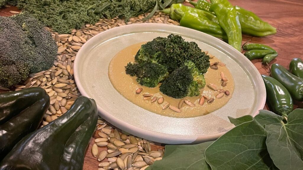 Receta de pipián verde al estilo Tierra del Sol
