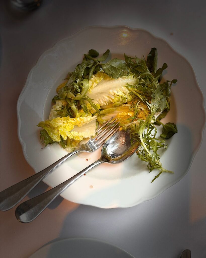 Bitácora del Paladar: de ensaladas, moda y pasado