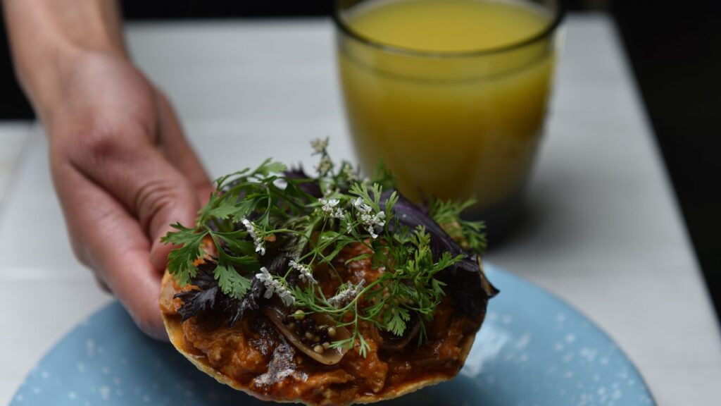 Tierra Adentro y sus tostadas típicas