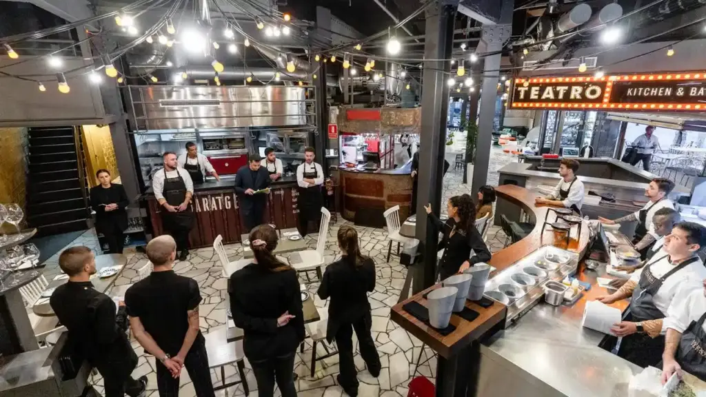 Teatro Kitchen & Bar, un restaurante con guion y actos