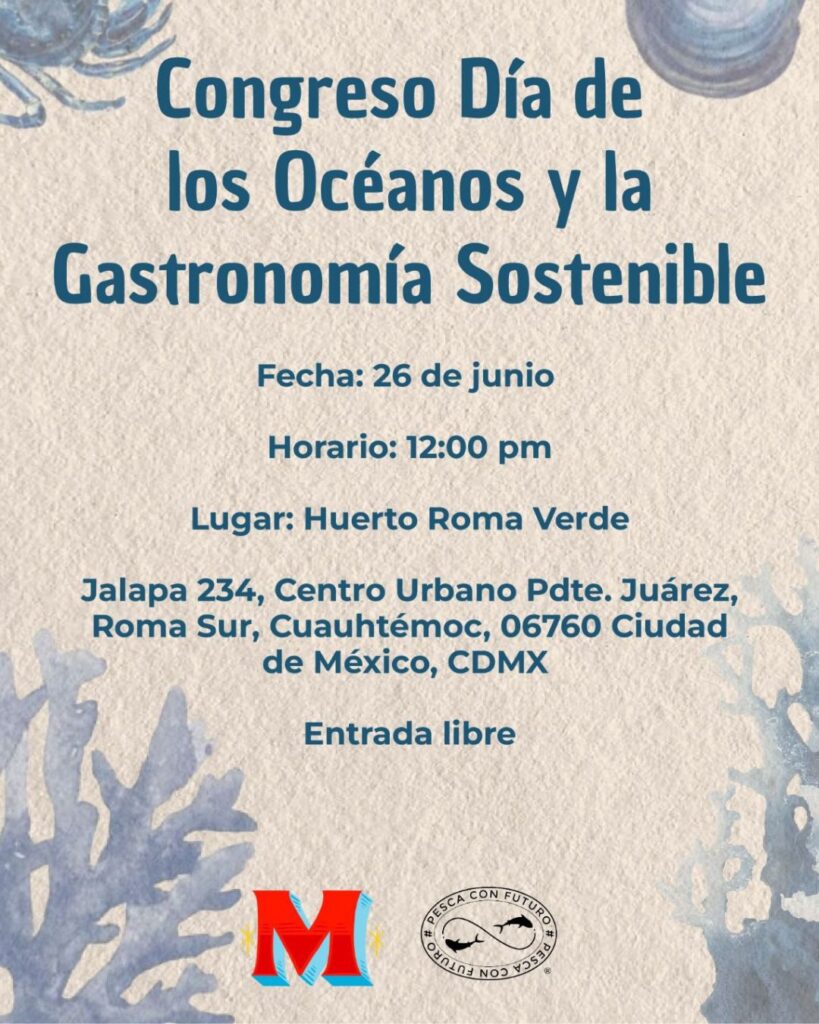 Sé parte del "Día de los Océanos y la Gastronomía Sostenible" con #PescaConFuturo