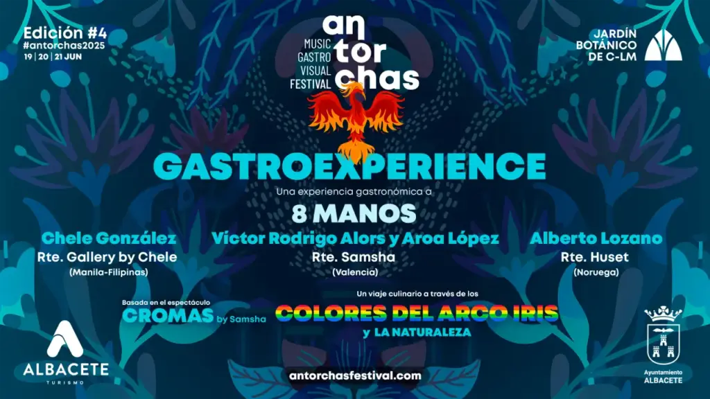Antorchas Festival 2025: Música, Alta Cocina y Cultura en Albacete