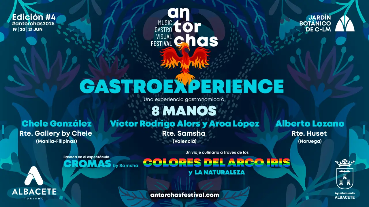 Antorchas Festival 2025: Música, Alta Cocina y Cultura en Albacete