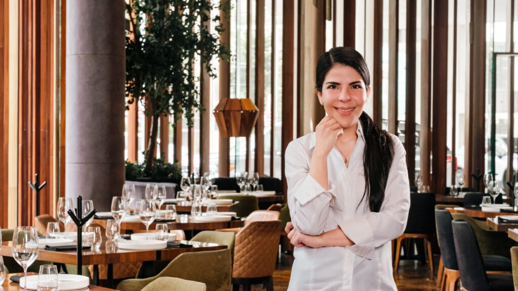 Gaby Ruiz, chiles en nogada