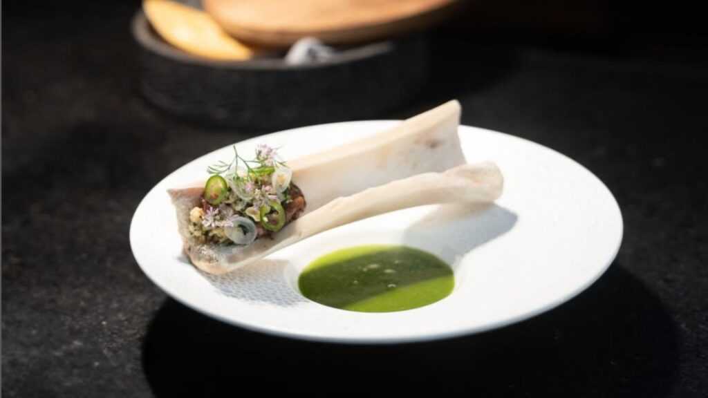 Alta cocina con fusión de técnicas  en CDMX