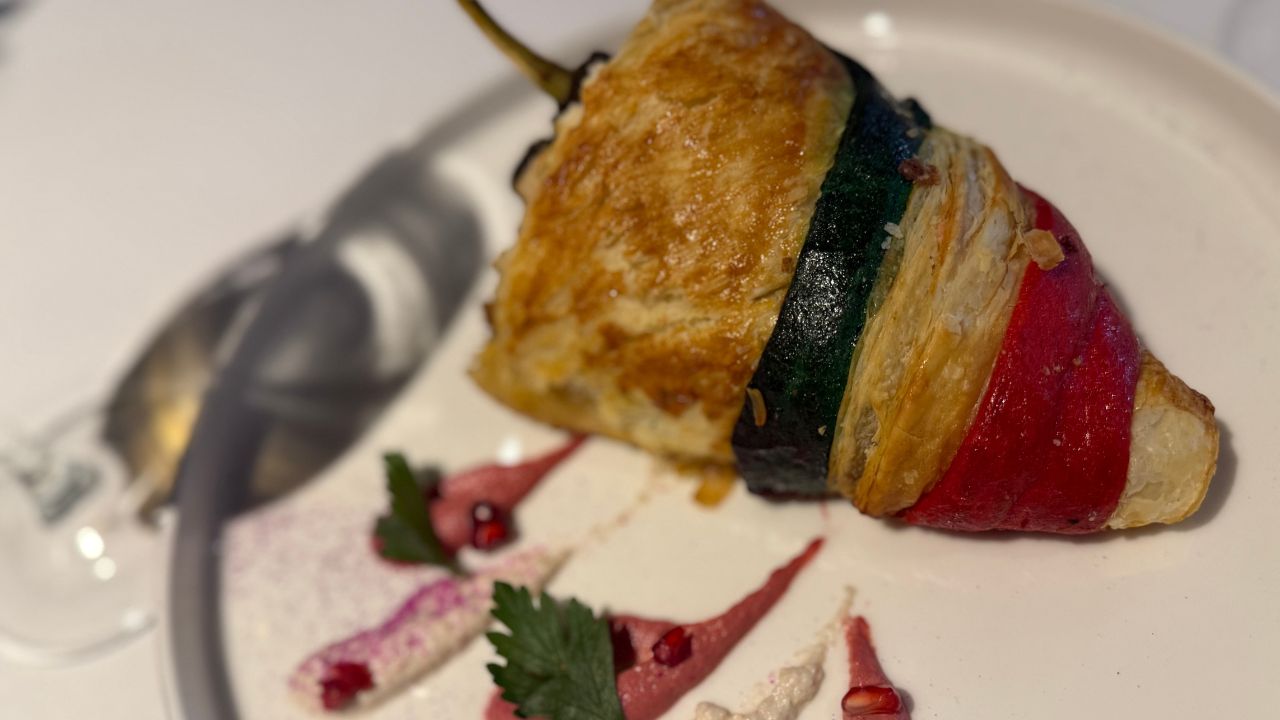 Chiles de Nogada con toque de autor en la CDMX