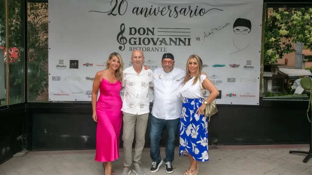 Don Giovanni cumple 20 años: trufa, pasta y una fiesta llena de estrellas