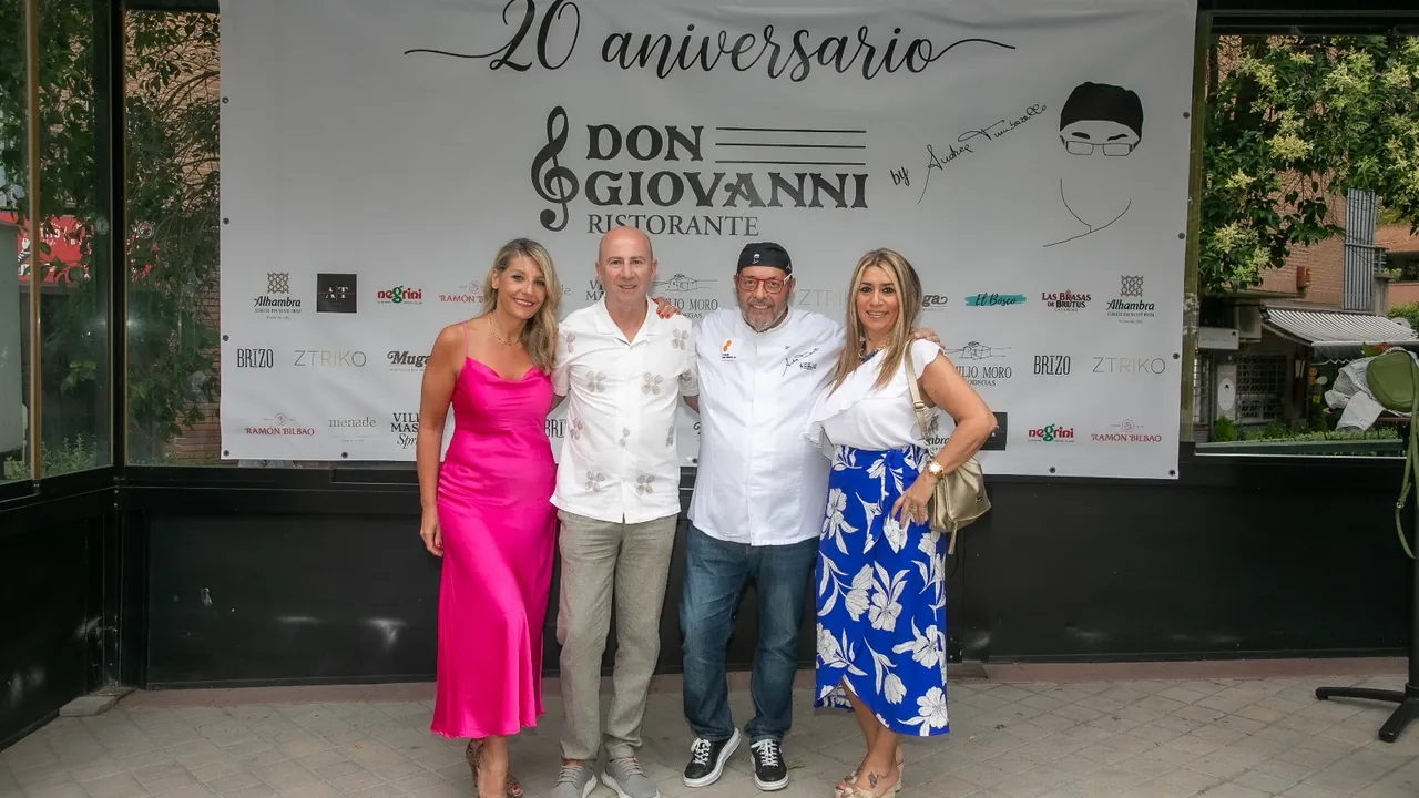 Don Giovanni cumple 20 años: trufa, pasta y una fiesta llena de estrellas Don Giovanni cumple 20 años: trufa, pasta y una fiesta llena de estrellas