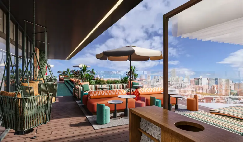 Rooftop con piscina, cócteles innovadores y cocina fusión mexicana: todo cabe en SíSí