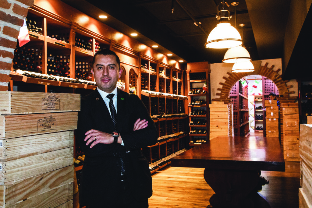 Luis Morones, maestría en la cava