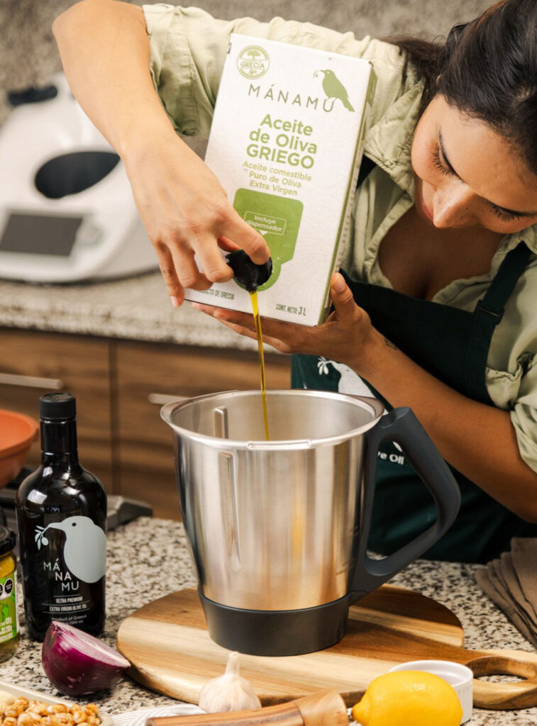 El toque griego que redefine la autenticidad, aceite de oliva Mánamu