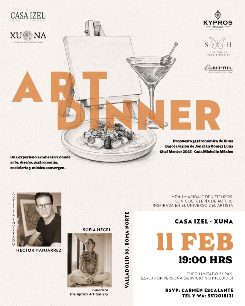Art Week en CDMX: arte, diseño y gastronomía en siete paradas clave