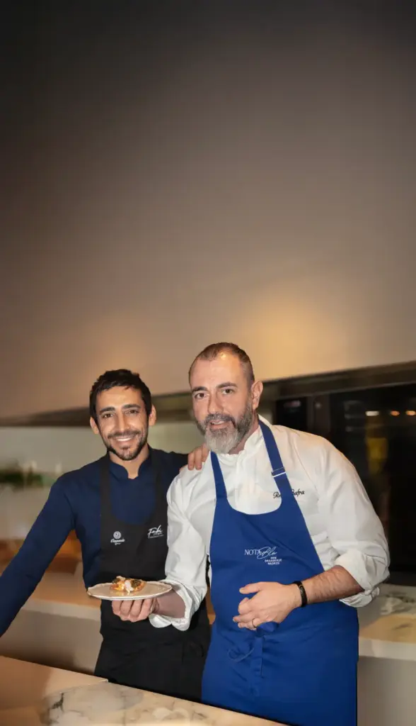 Nota Blu New Brasserie acoge un a cuatro manos entre Fabián Cangas y Rafa Zafra