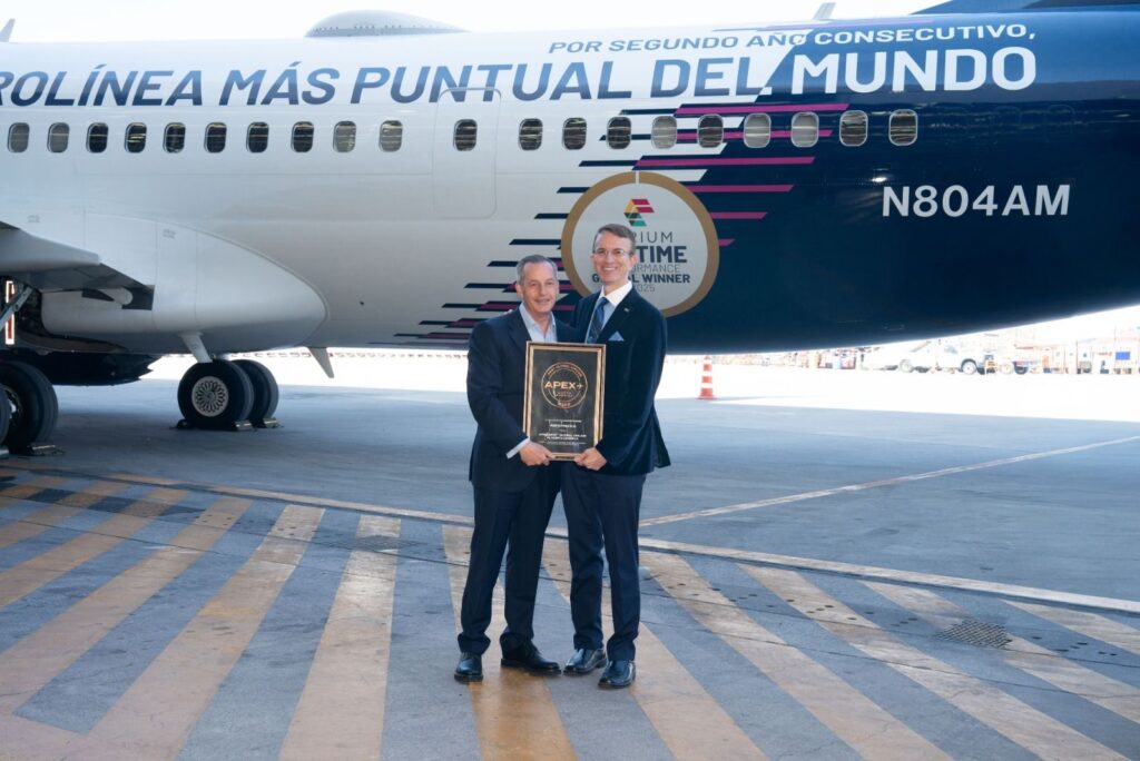 Aeroméxico conquista el cielo con dos premios clave de la industria