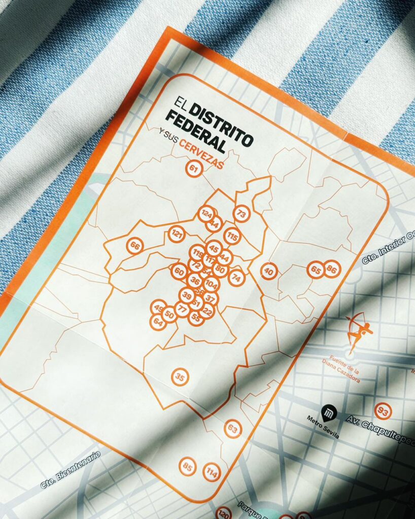mapa cervecero
